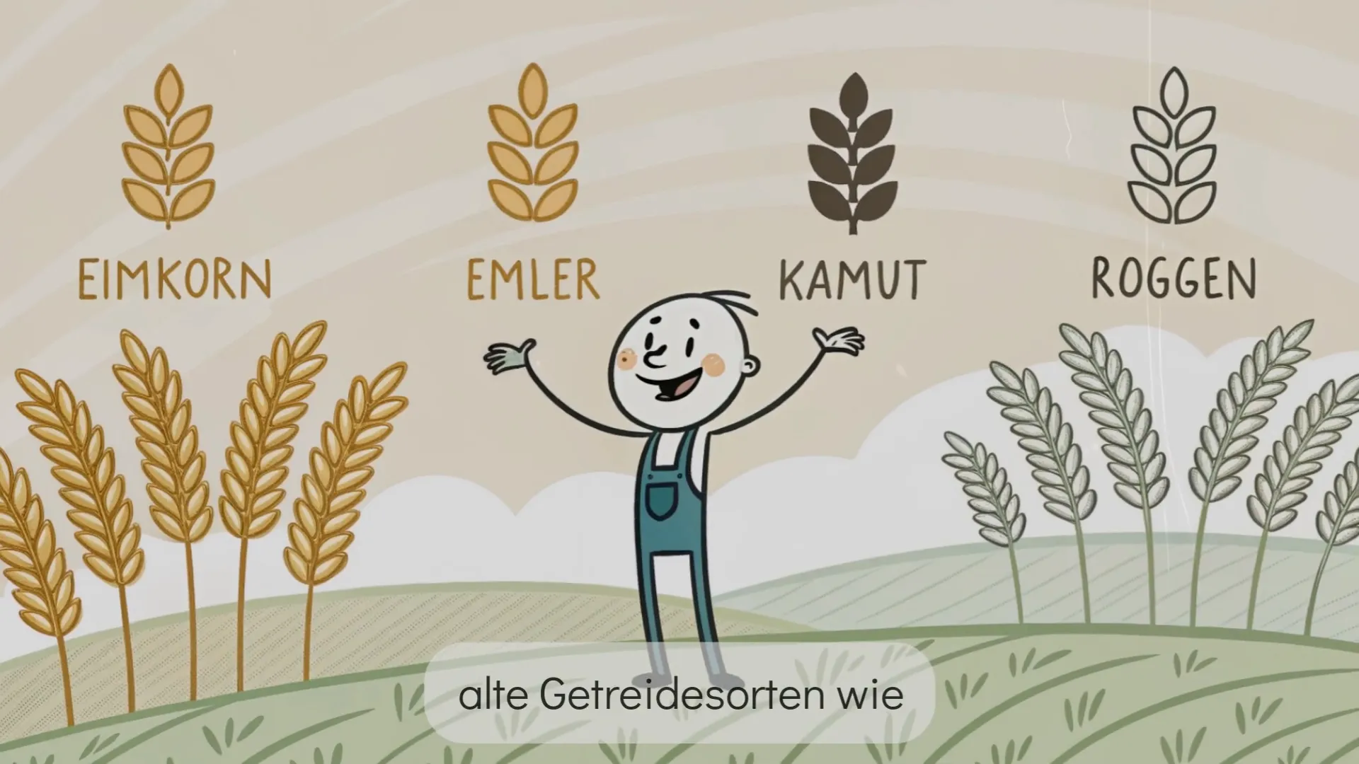 Alte Getreidesorten: Einkorn, Emmer, Kamut