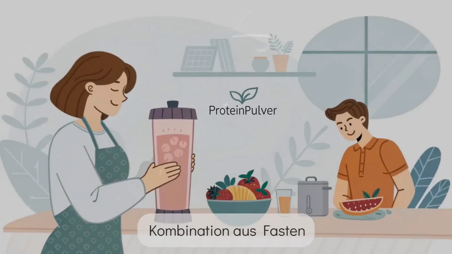 Proteinfasten mit Shakes