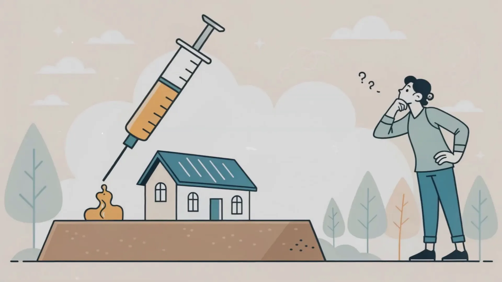 Hausbau als Metapher für Körpertransformation