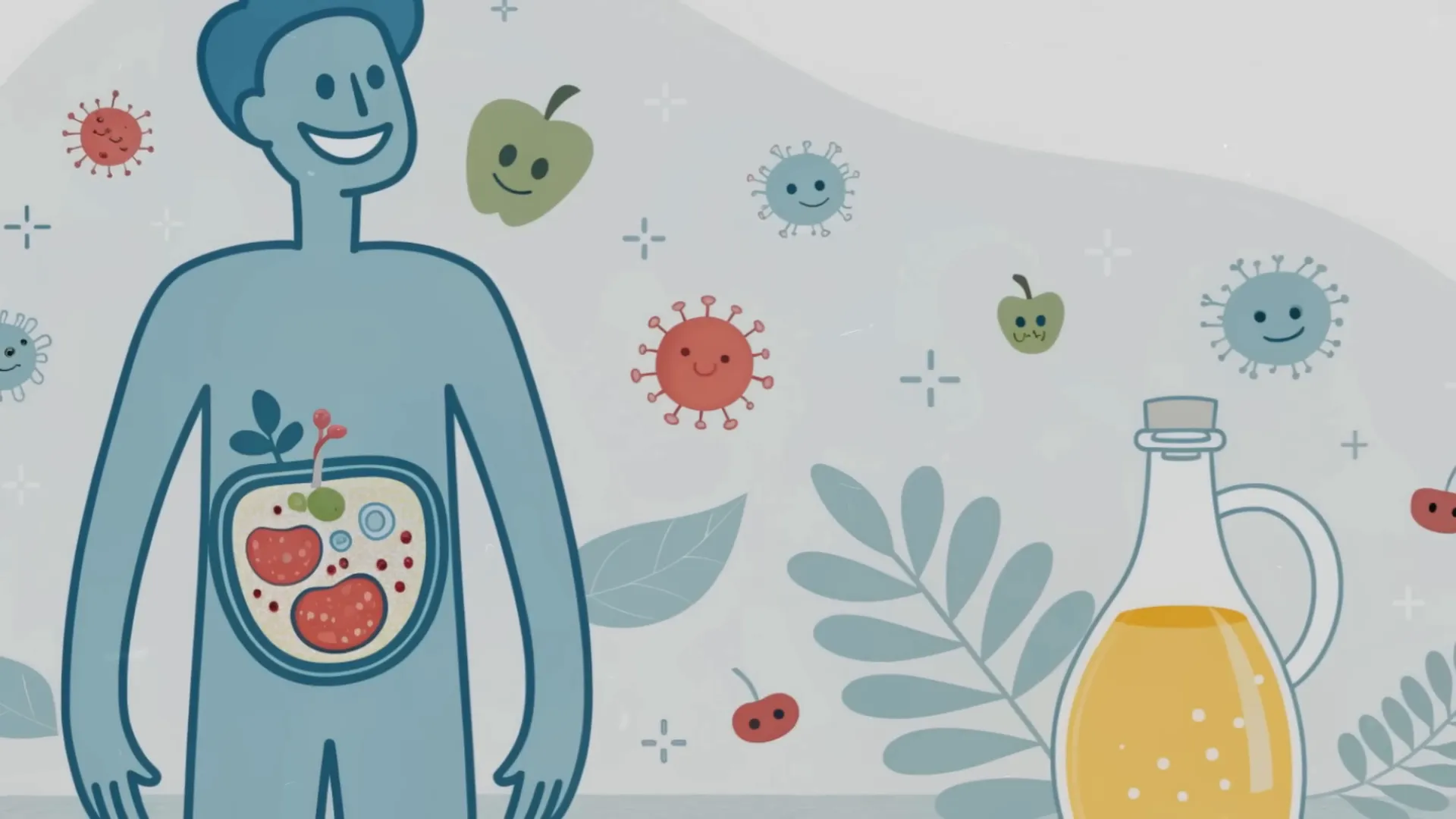 Flasche ungefilterter Apfelessig mit sichtbarer 'Mutter' 