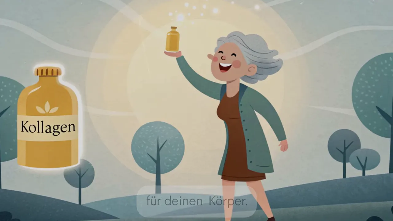 Schüssel mit dampfender Knochenbrühe