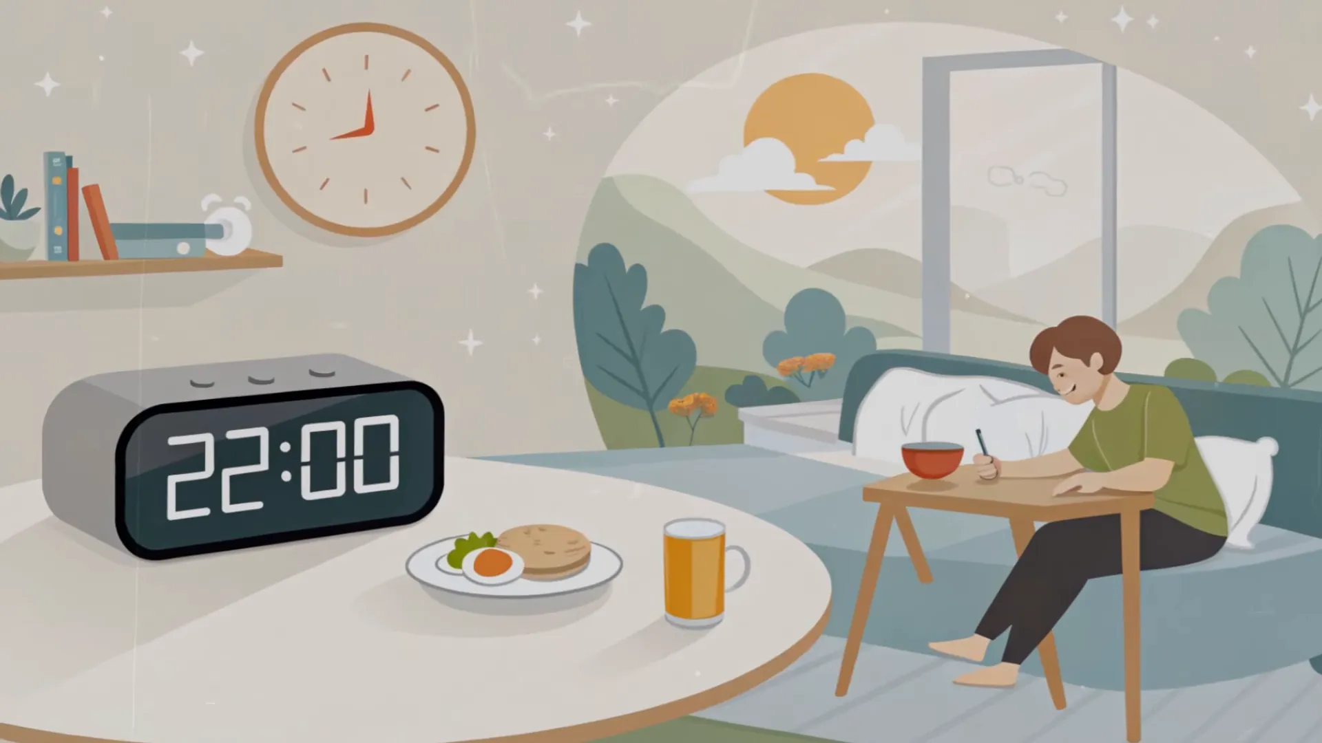 Einfache Nachtfasten-Strategie: 12 bis 16 Stunden