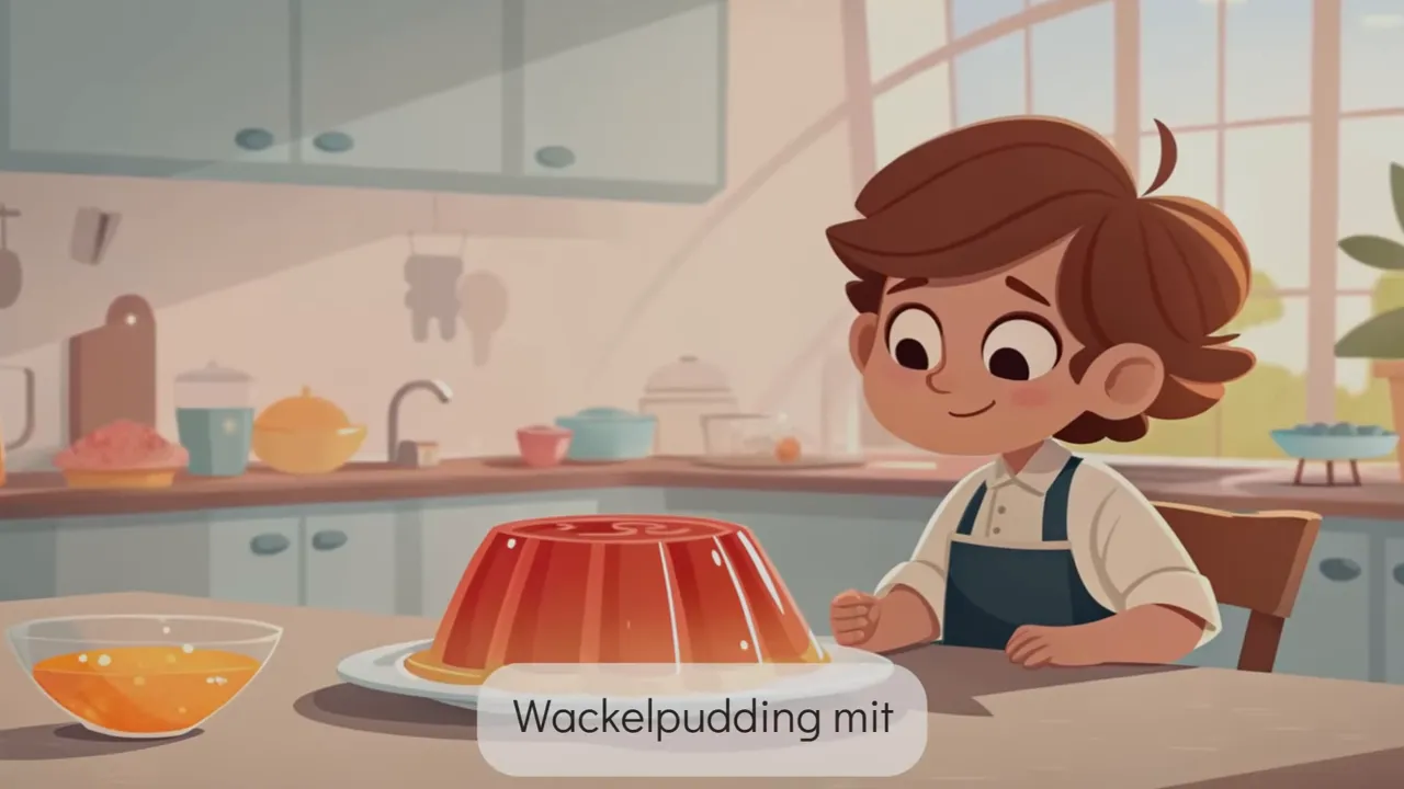 Gelatinepulver in einem Löffel