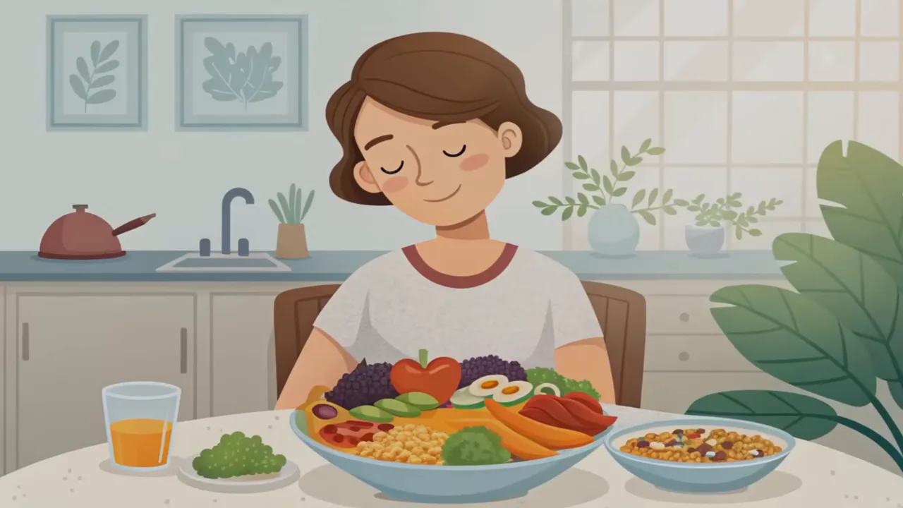 Gesundes Fastenbrechen mit ausgewogener Mahlzeit