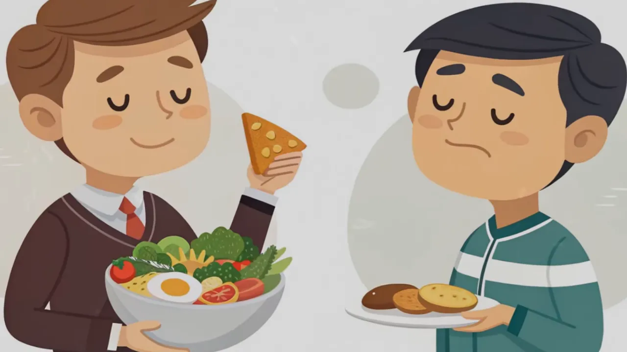 Beispiele für protein- und fettreiche Mahlzeiten