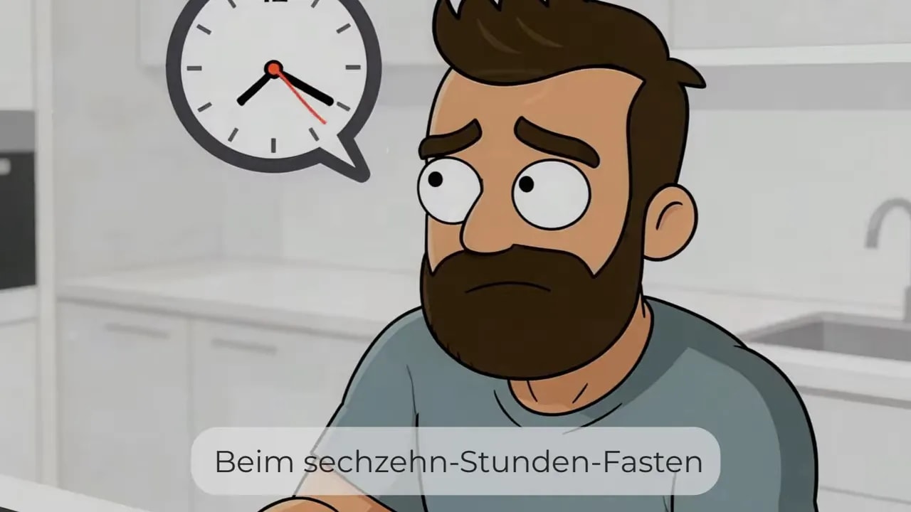 Illustration zum Kaffee-Timing im Fasten: 90 Minuten nach dem Aufwachen