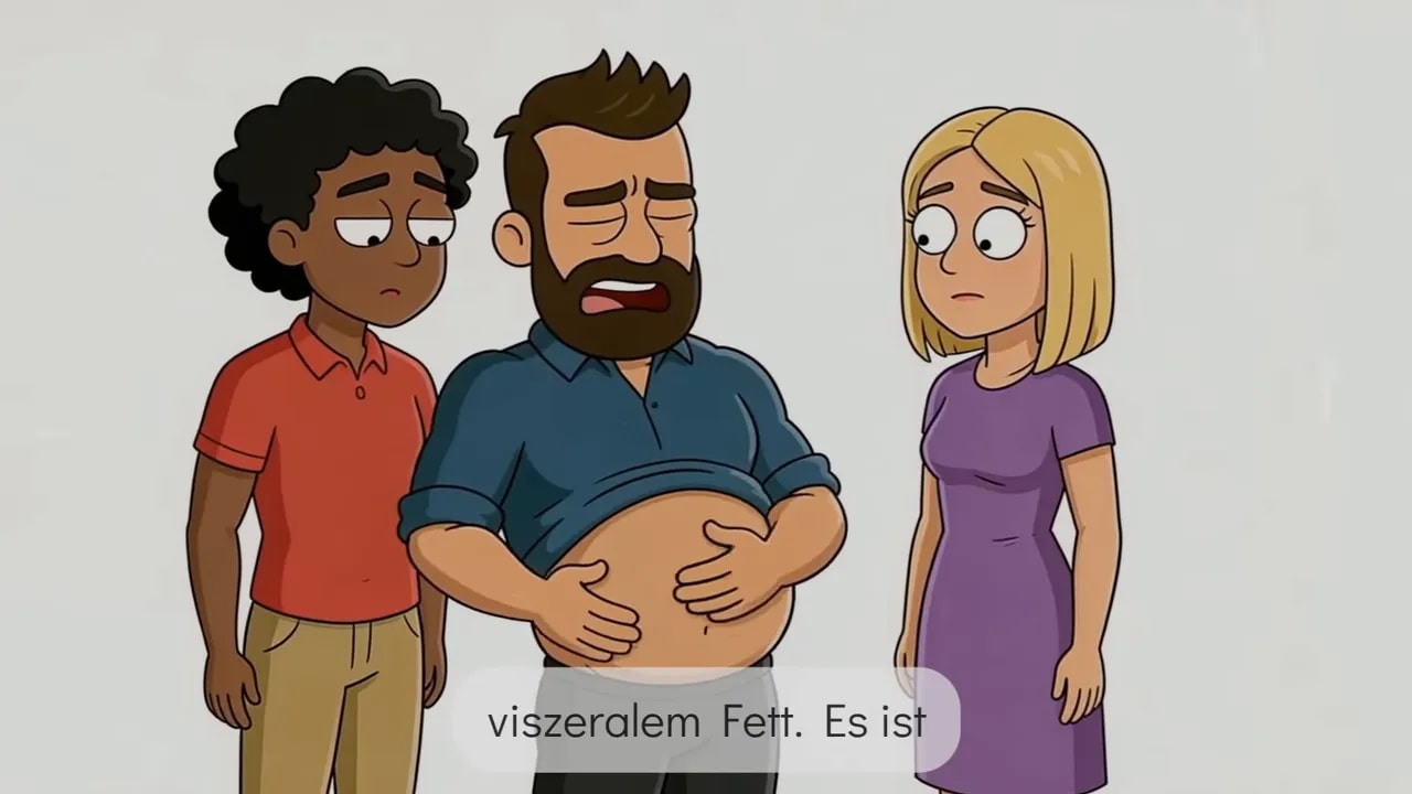 Wenn du viszerales Fett hast: Esse diese 5 Lebensmittel jeden Tag