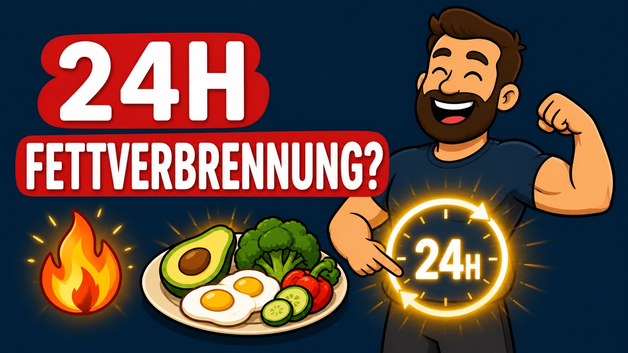 So AKTIVIERST Du deine 24 Stunden Fettverbrennung (90% machen es falsch)