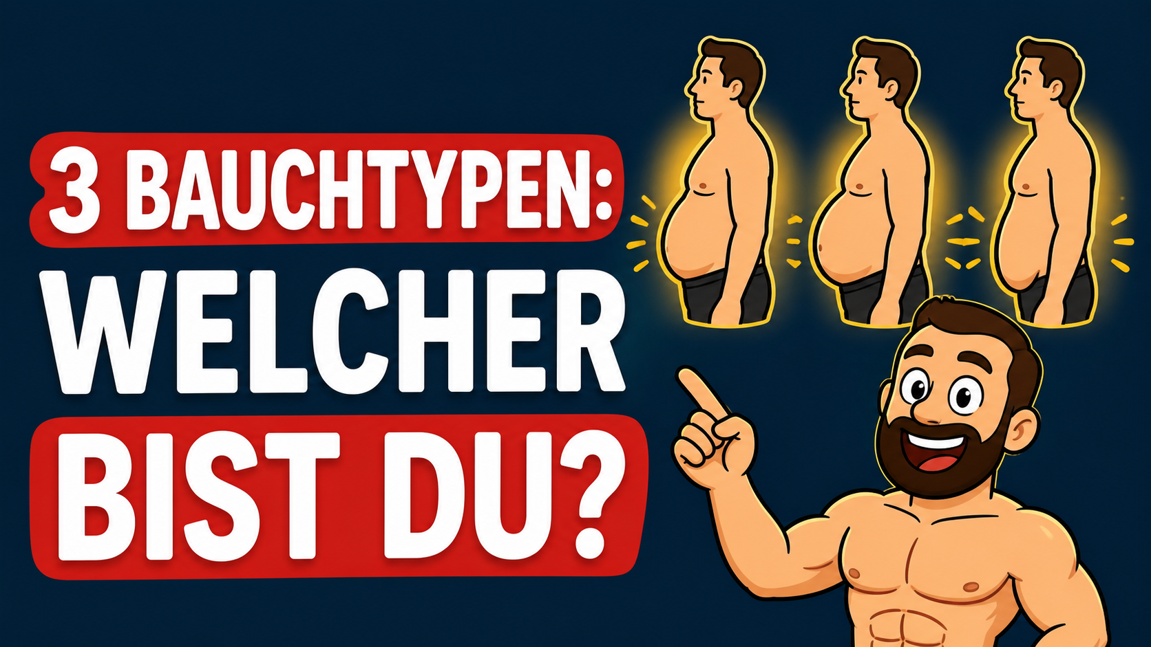 Was deine Bauchform über deine Gesundheit verrät: 3 Bauchtypen und der passende Hebel
