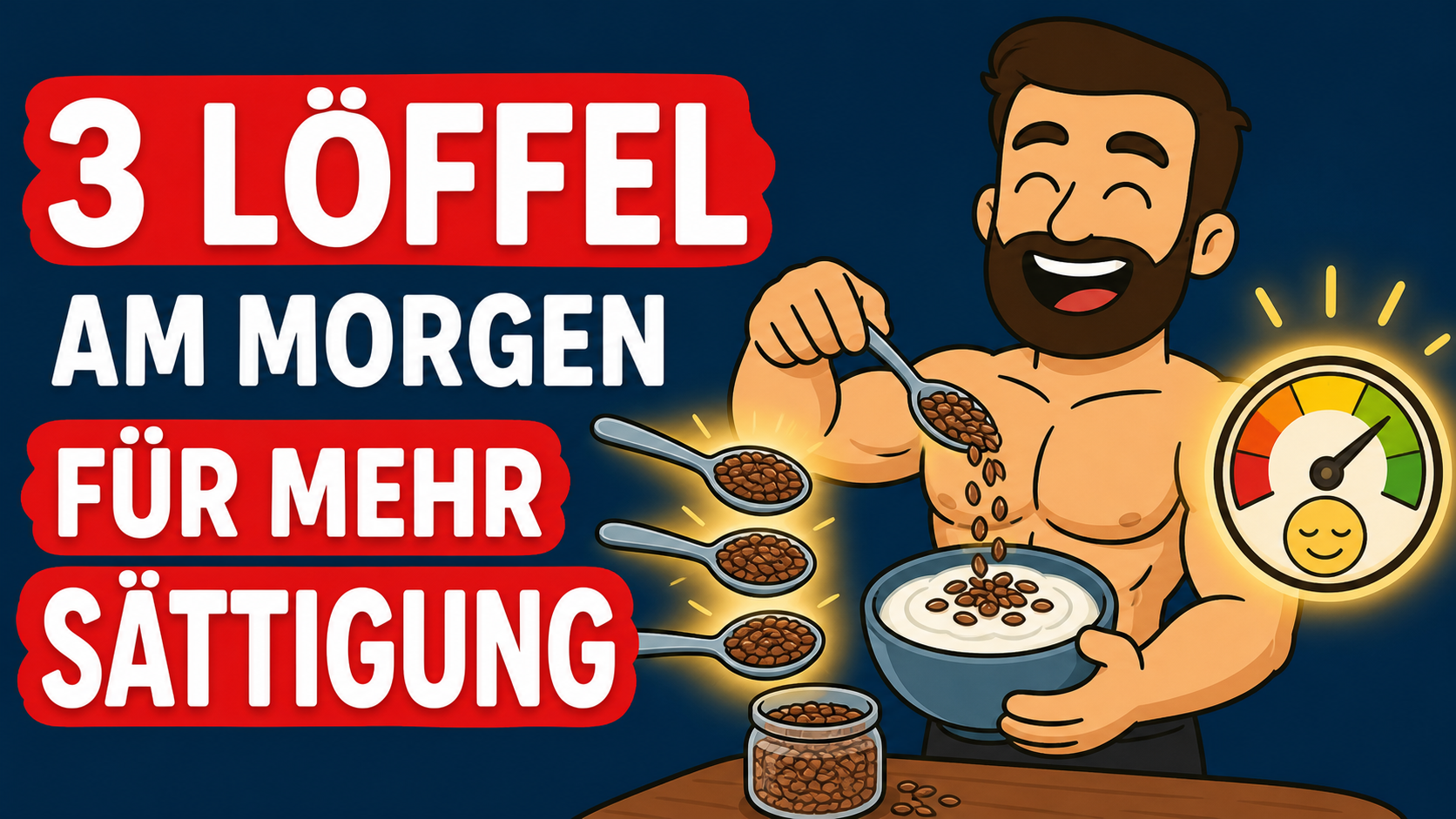 3 Löffel am Morgen – aktiviere Deine körpereigene Fettverbrennung