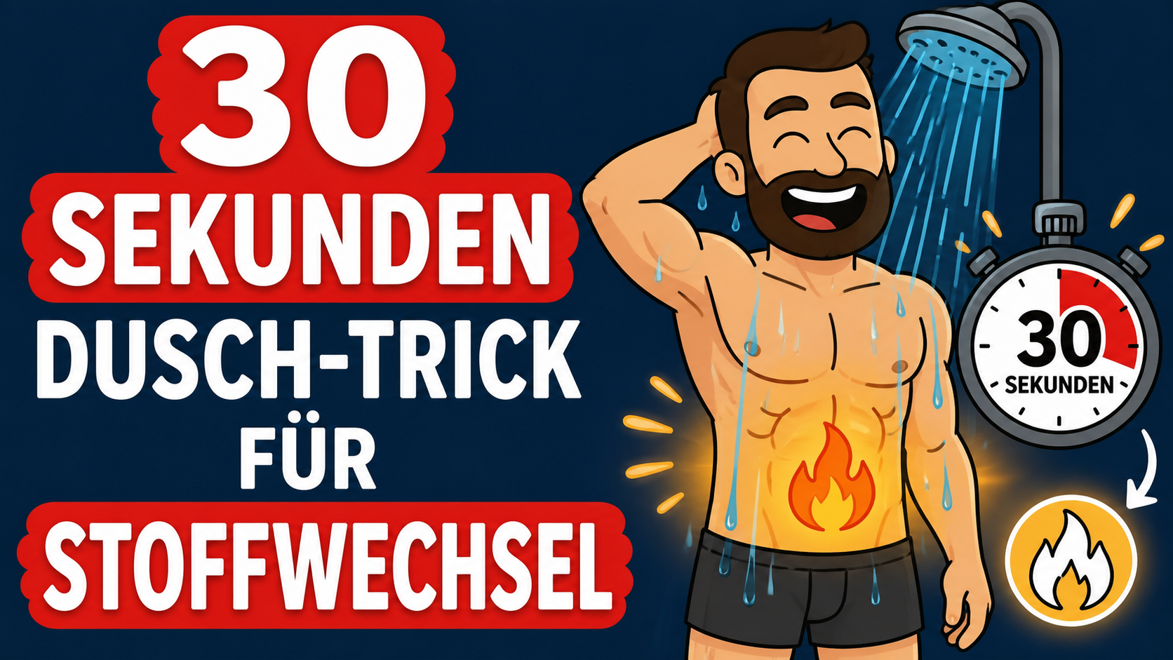 1 Bad-Trick zündet deine Fettverbrennung: So aktivierst du deinen Stoffwechsel mit nur 30 Sekunden unter der Dusche