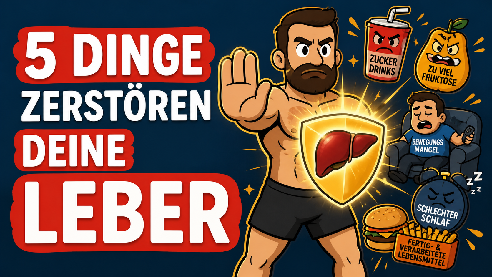 5 Dinge, die deine Leber zerstören – und nichts mit Alkohol zu tun haben