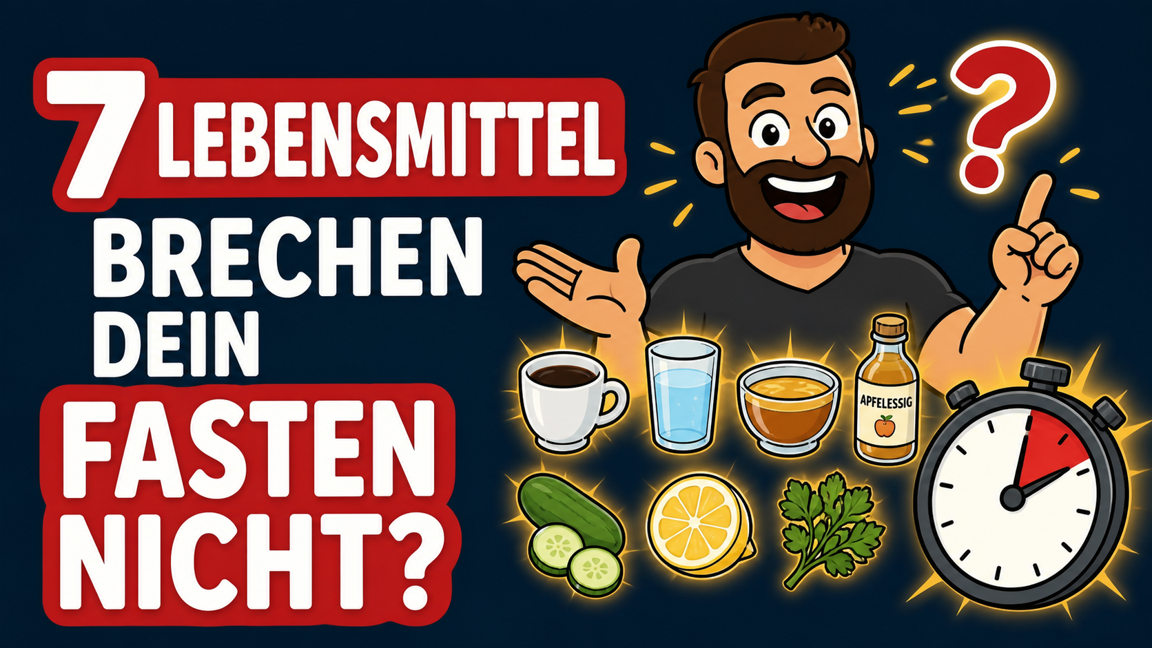 7 Lebensmittel, die dein Fasten NICHT brechen (aber trotzdem helfen)