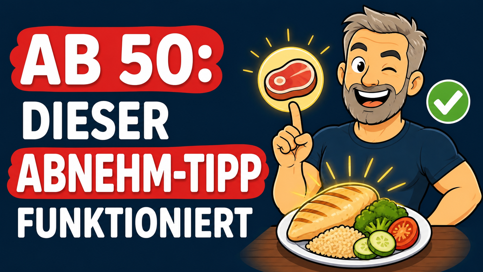 Tipp Nr. 1 zum Abnehmen, der nach 50 wirklich funktioniert