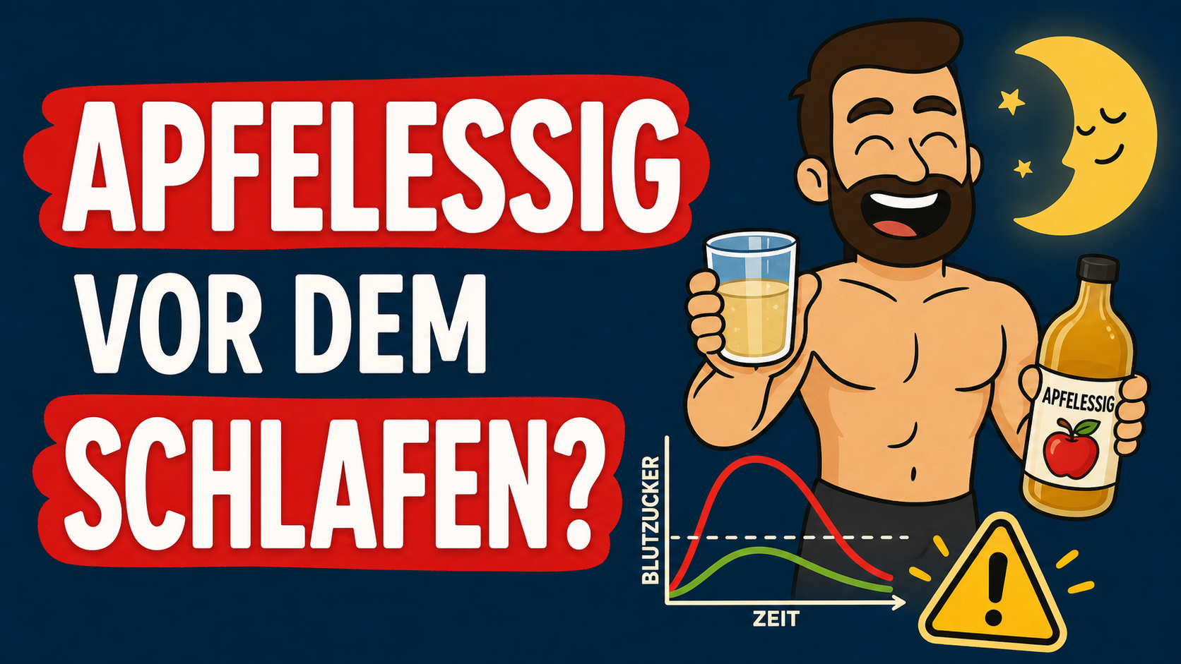 Was passiert, wenn man Apfelessig VOR dem Schlafen trinkt?