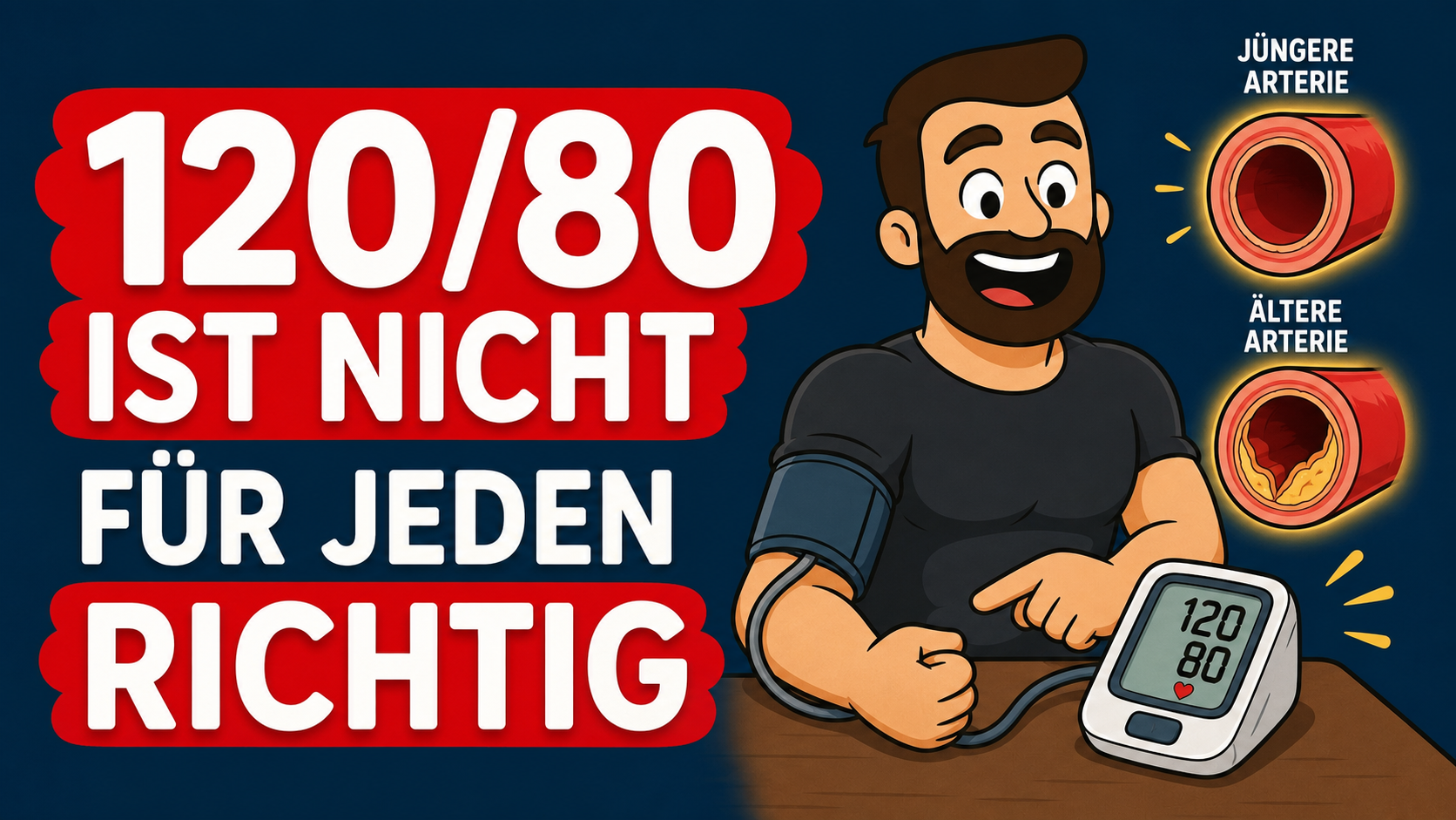 120/80 ist nicht der richtige Blutdruck für jeden – das solltest du wissen