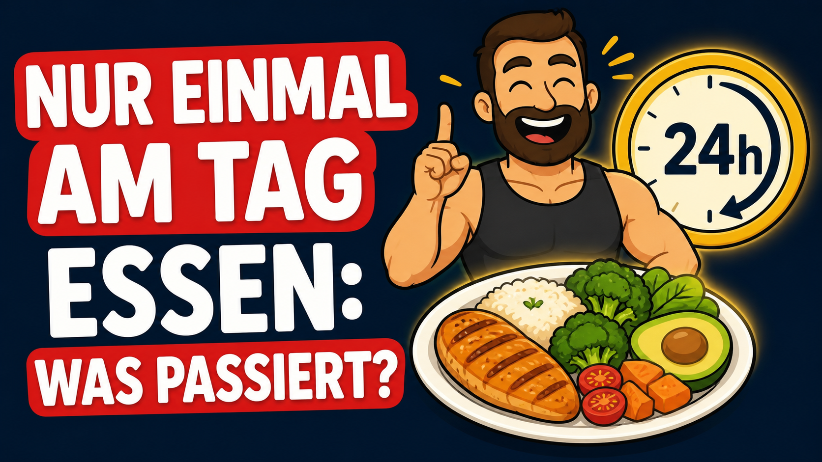 Was passiert, wenn du nur EINMAL am Tag isst?