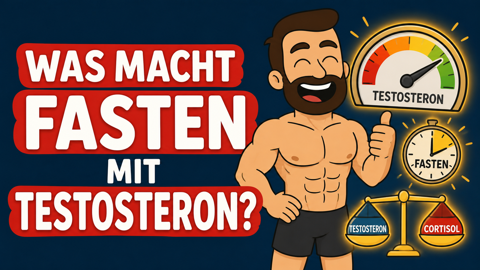 Was passiert mit Testosteron, wenn Männer langfristig fasten? (Wissenschaftlich erklärt)