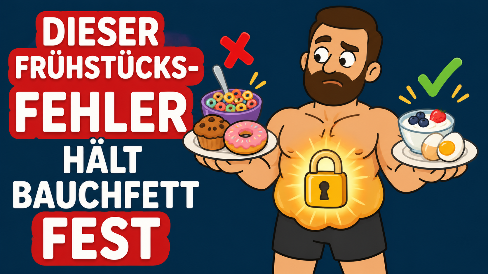 Wegen diesem Frühstücks-Fehler bleibt dein Bauch fett (und wie du das in jedem Alter umkehrst)