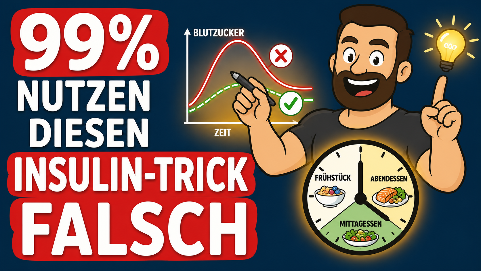 99 % der Menschen nehmen mit DIESEM Insulin-Trick schneller ab 🔥