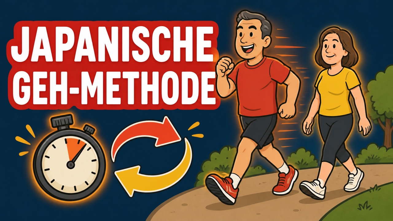 DIESE japanische Geh Methode schmilzt Bauchfett DOPPELT so schnell