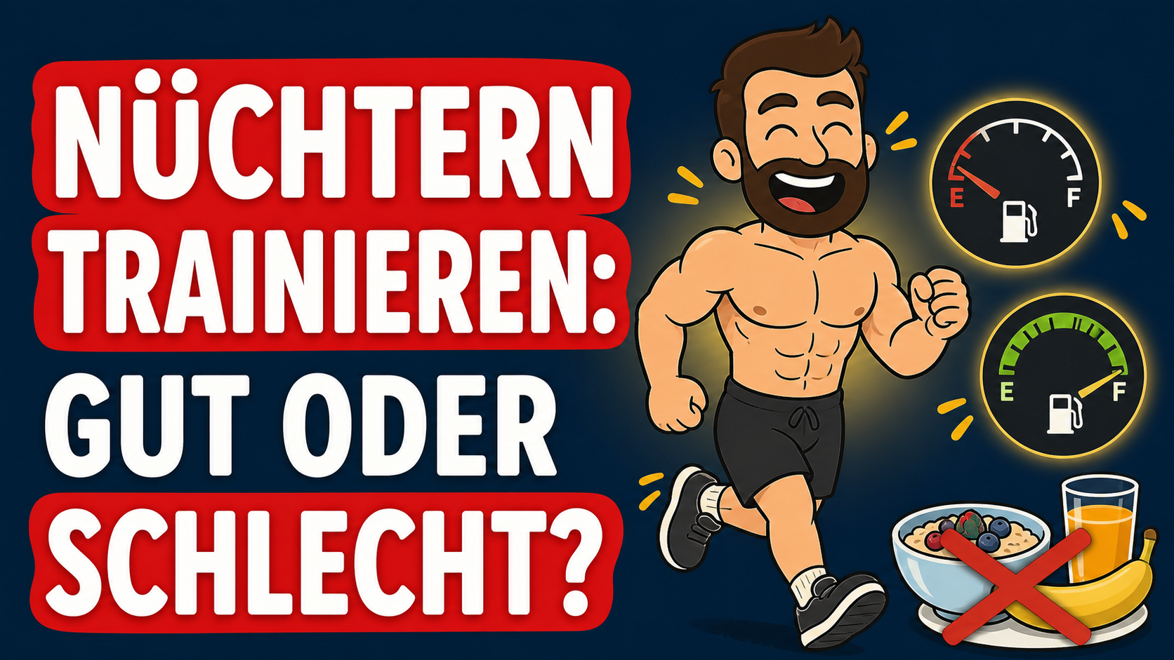 Was passiert mit deinem Körper, wenn du auf nüchternen Magen trainierst?