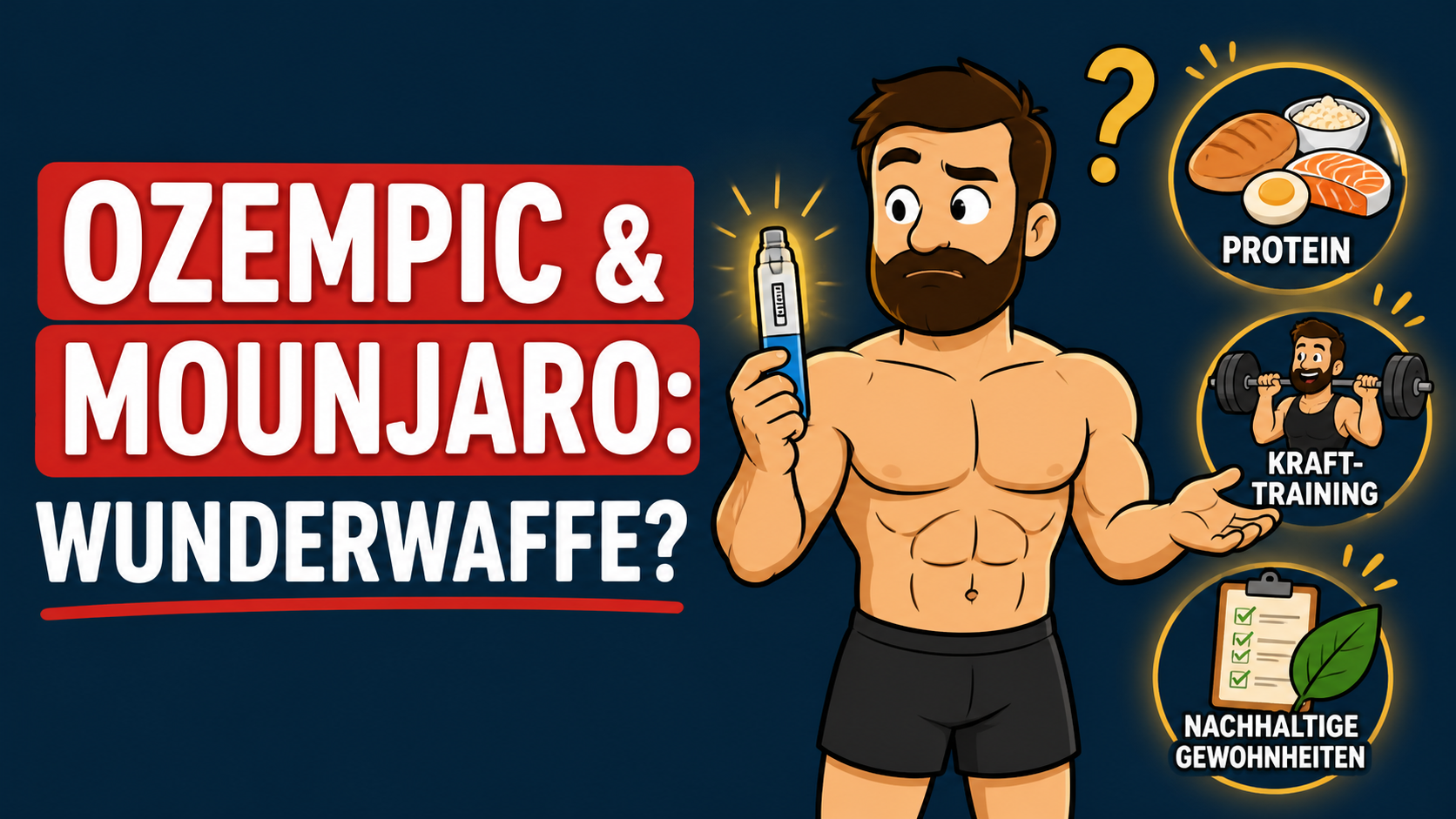 Abnehm Wunderwaffen? Alles wichtige zu Ozempic, Mounjaro & Co!