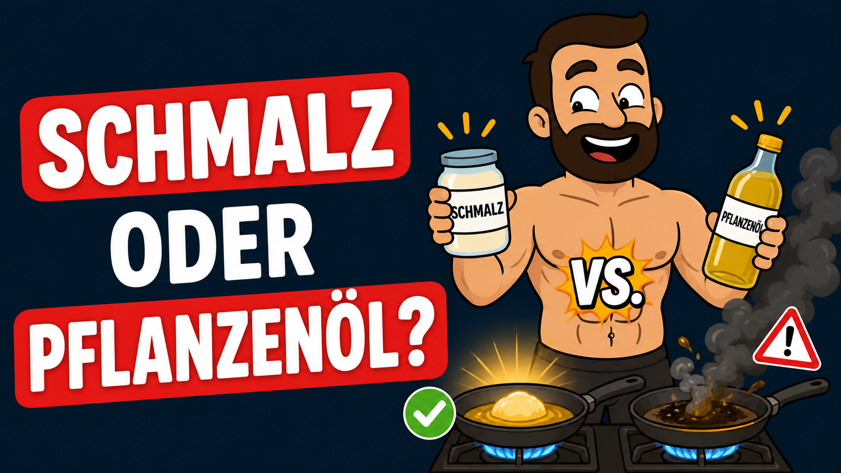 Schmalz oder Pflanzenöl – welches Fett ist wirklich gesünder?