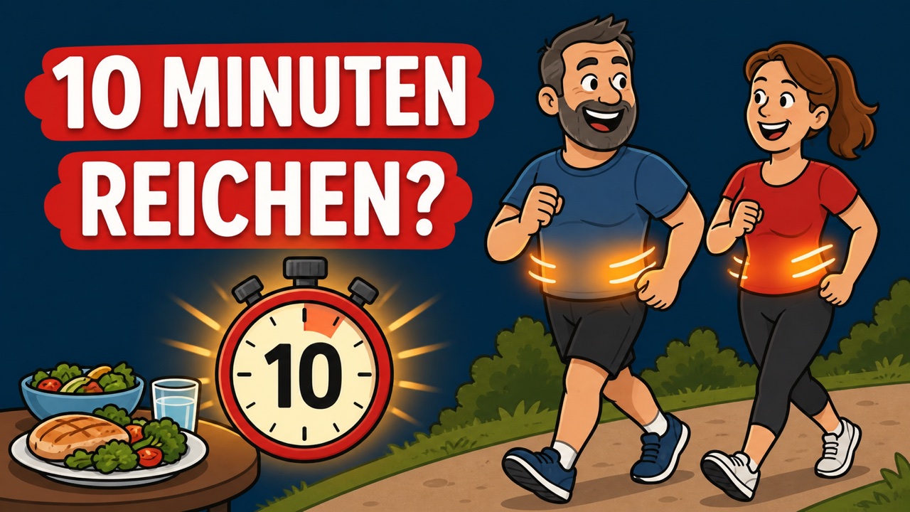 10-Minuten-Tricks gegen gefährliches Bauchfett: Ohne Fitnessstudio zu mehr Kontrolle